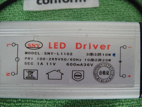 Outdoor 3w-10w led driver power supply ac-dc 100v-240v for mr16 gu10 e27 bulb for sale