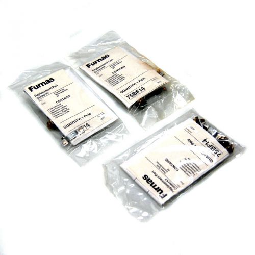 Lot of 3 new furnas 75bf14 replacement part contact kit size 00 power innova for sale