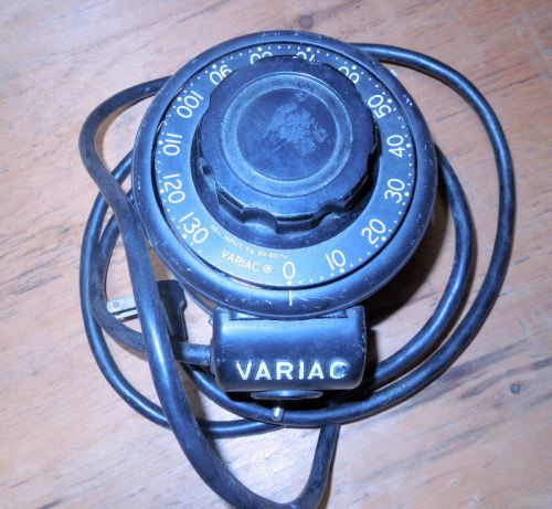 Vintage Variac 115v Input 5a 50-69~ General Radio Co Cambridge Mass US Patent