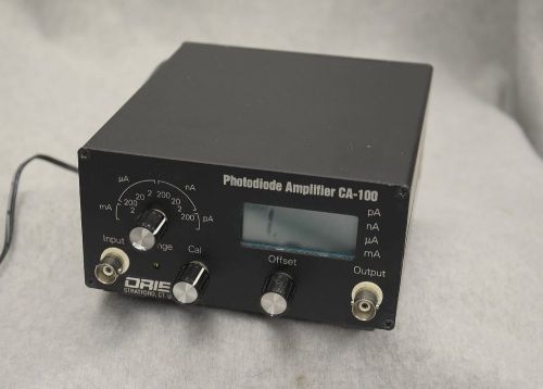 Oriel CA100 Photodiode Transimpedance Amplifier Current Voltage Optical Current