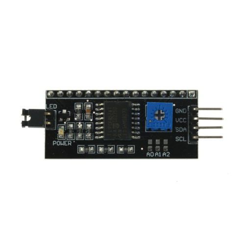 Iic/i2c/twi/spi serial interface board module port arduino 1602lcd display gp for sale