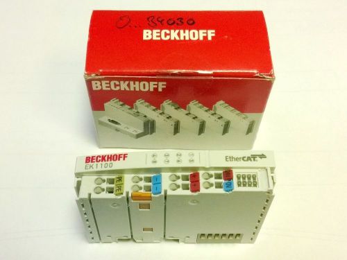 BECKHOFF ETHERCAT COUPLER EK1100-0000 NEW IN BOX