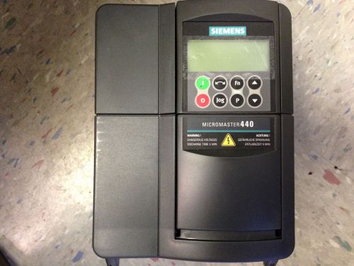 Siemes micromaster 440 ac drive 6se6440-2ad24-0ba1 - 4.0 kw for sale