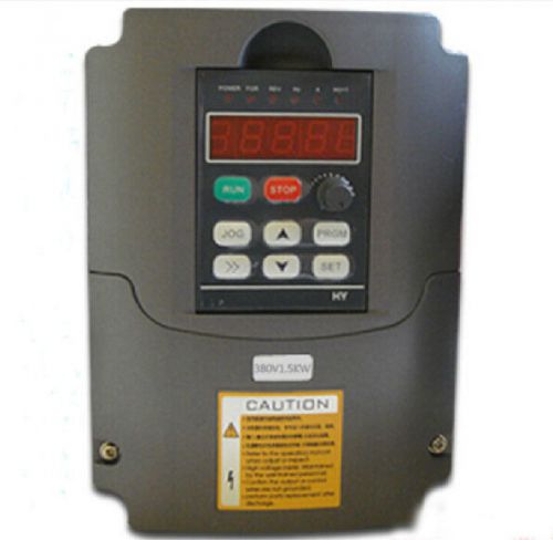 Update 1.5KW 220V HY Variable Frequency Drive VFD Inverter 2HP SPWM