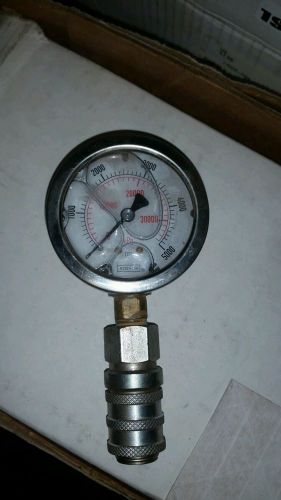 Noshok 5000psi pressure gauge