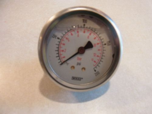 Wika oil filled pressure gauge  meter 0-200psi - free shipping for sale
