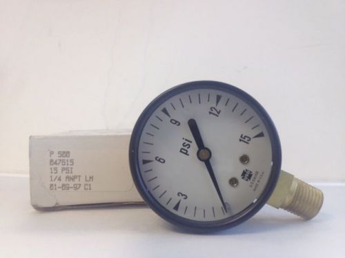 New ametek u.s. 2&#034; dial gauge division p500 047615 for sale
