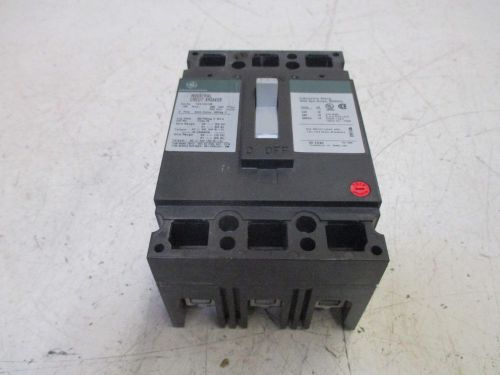 GENERAL ELECTRIC TED134125WL CIRCUIT BREAKER *NEW IN A BOX*