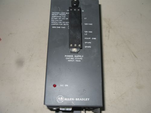 (q1-6) 1 new allen bradley 1771-p2 power supply for sale