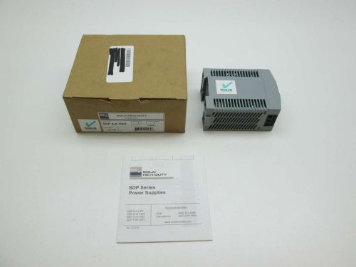 New sola sdp 5-5-100t hevi-duty 115/230v-ac 5v-dc 5a amp power supply d390781 for sale