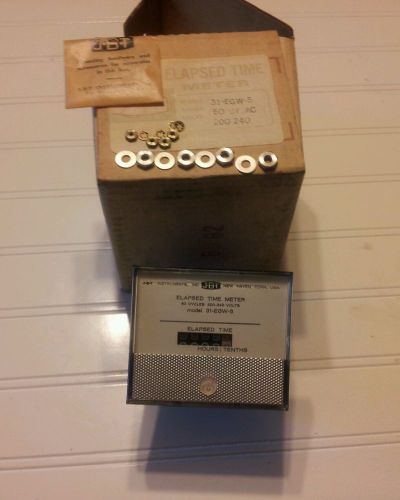 J-b-t elapsed time meter model 31-egw-5 60 cycles ac 200-240 volts for sale