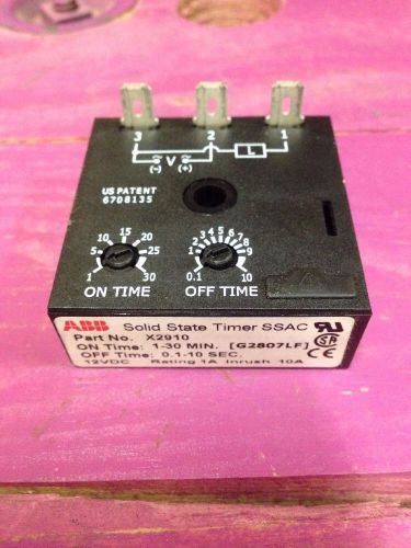 ABB Solid State Timer X2910 (A4)