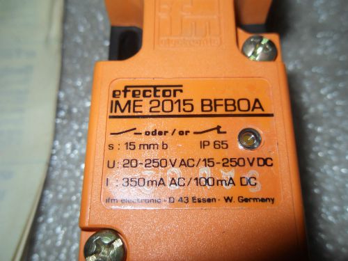 (y2-1) 1 new efector ime 2015 bfboa proximity switch for sale