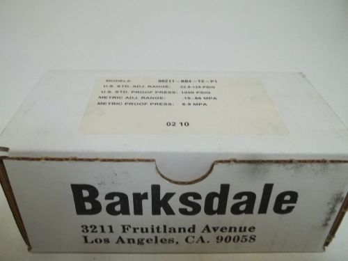 BARKSDALE 96211-BB4-T2-P1 PRESSURE SWITCH 22.5-125 PSI *NEW IN A BOX*