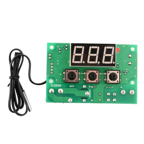 DC 12V Digital Temperature Controller Thermostat Switch Heat Cool Sensor Relay