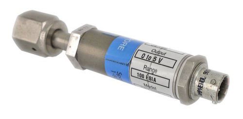 Millipore spt-205 100psia ss media isolated pressure transducer sensor 0-5v for sale
