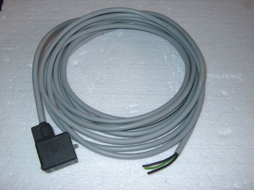 Murr elektronik solenoid cable with plug 3124429 5mts long **new** for sale