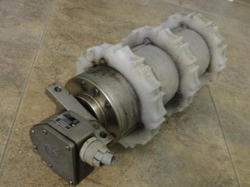 32100 Old-Stock, Van Der Graaf TM127A25-410NB Drum Motor, 230 Volts, 1 HP, 60 Hz