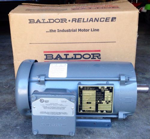 Baldor 1Hp, Hazardous Duty, UL Listed Motor