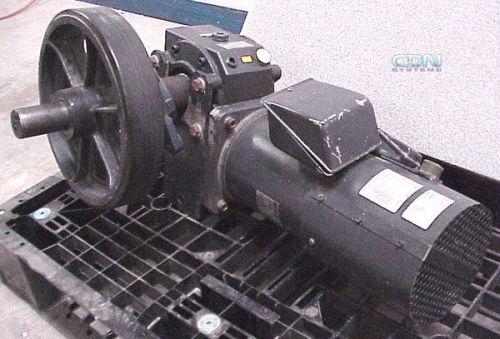 Mitsubishi induction gearmotor brake &amp; tsubaki wormgear for sale