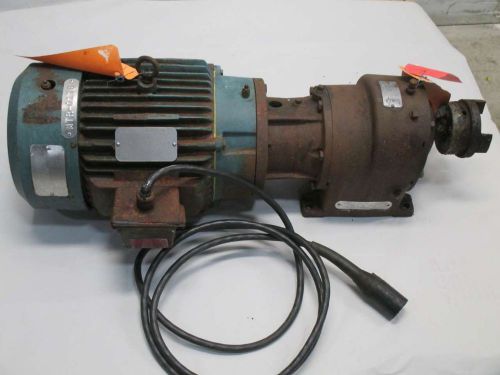 Dodge reliance 921g1091h 210dm4a 7.5hp 1760rpm gear 14:1 125.7rpm motor d443359 for sale