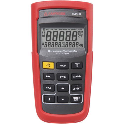 Amprobe tmd-52 k/j/t/e type thermocouple thermometer for sale