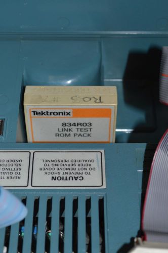Tektronix 834 Programmable Data Communications Tester 834R03 Link Test ROM Pack