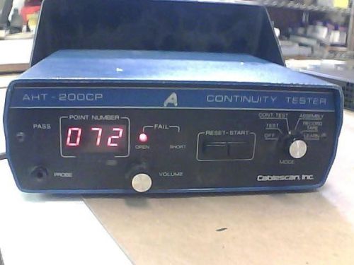 Cablescan Continuity Tester AHT-200CP