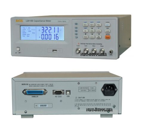 U2618B Capacitance Meter Tester 100Hz,120Hz,1kHz,10kHz; 0.1Vrms, 0.3Vrms, 1Vrms