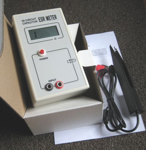 In circuit Capacitor ESR Meter(Digital ESR Cap Tester)