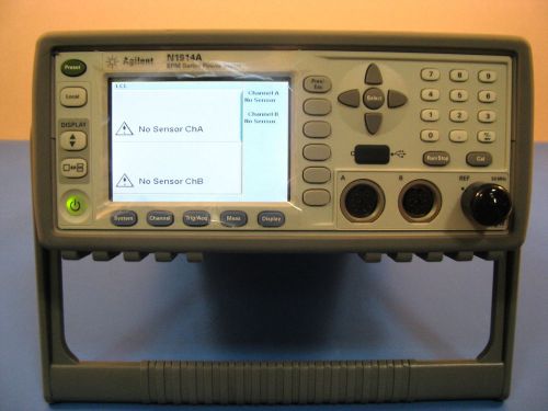 Agilent n1914a epm series dual-channel power meter, option 101 - 90 day warranty for sale