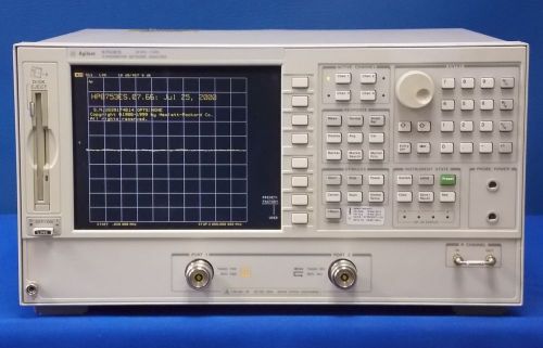 Agilent / HP 8753ES  S-parameter Network Analyzer, 30 kHz - 3 GHz(8753E 8753ET)