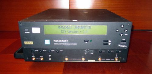 Wavecrest dts-2079-02 communication signal analyzer 3.2 gb/s for sale