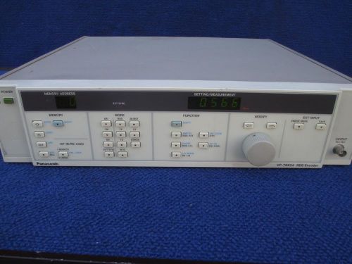 #J769 Panasonic VP-7662A RDS Encoder / Test Equipment