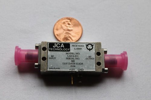 New in Package JCA LA814-211 RF Microwave Amplifier 8GHz - 14 GHz Tektronix
