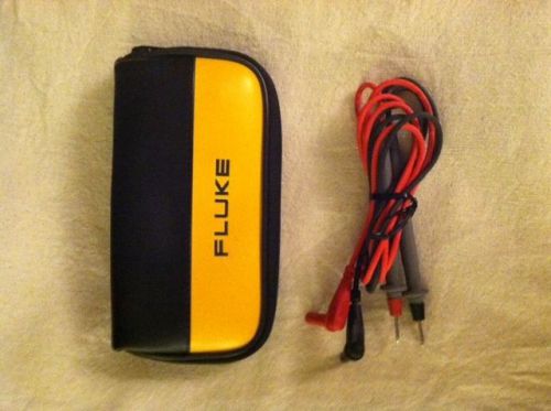 FLUKE, Soft Carrying Case New with Fluke meter cords