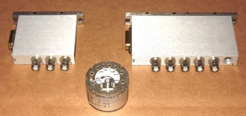 Lot microsource 3-9ghz oscillator matrix rf microwave transmission line switch for sale