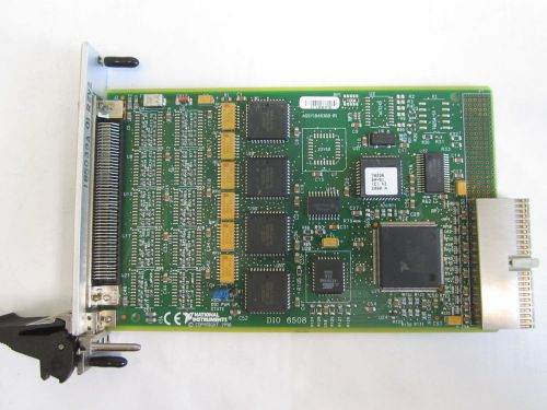 NATIONAL INSTRUMENTS 184836B-01 PXI 6508 96-BIT PARALLEL I/O MODULE