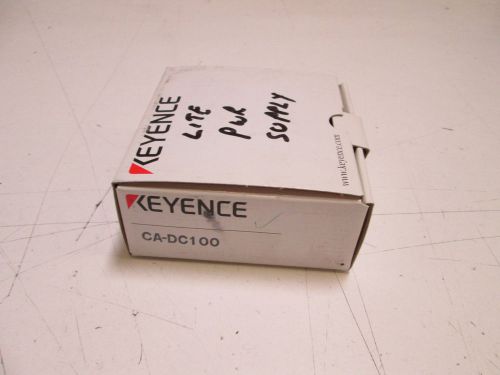KEYENCE LIGHT CONTROLLER CA-DC100 (AS IS) *NEW IN BOX*