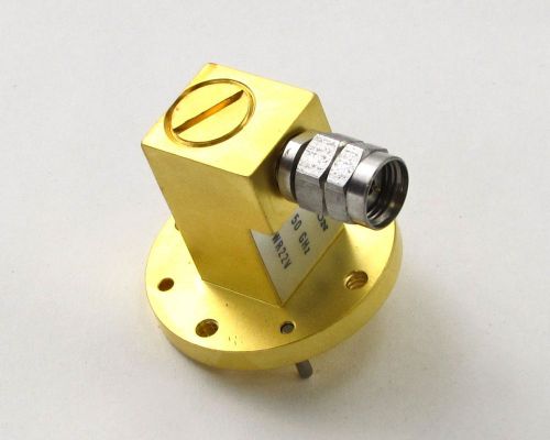 Wiltron/Anritsu 35WR22V Waveguide-Coaxial Adapter WR22 to 2.4mm V(m) Conn. NEW
