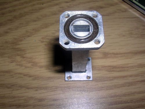UNMARKED  Waveguide  WR28   STRIGHT SECTION W/ SCREW USED