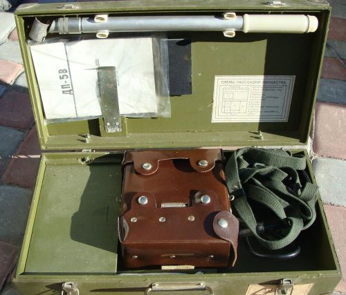 DP-5V USSR Radiation Testers Geiger Detector Dosimeter Russian Military DP5B