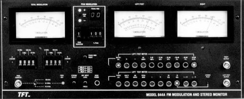 TFT  844A Stereo Modulation Monitor