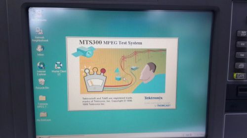 TEKTRONIX MTS300 MPEG TEST SYSTEM