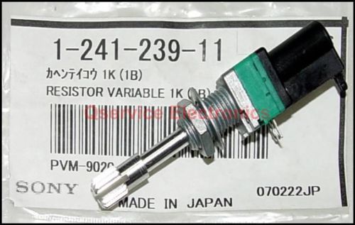 Original Sony Repair Part 1-241-239-11 Resistor VAR 1K For PVM-9020 Monitors
