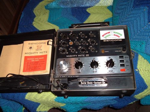 SENCORE MODEL TC 154 MIGHTY MITE TUBE TESTER