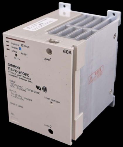 New omron g3px-260ec power controller constant current type 5-24vdc 4-20madc for sale