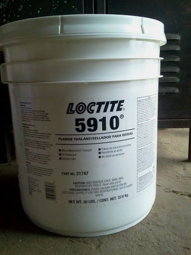 Loctite 5910 flange sealant 5 gallon / 50# for sale