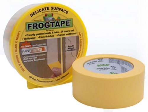 Shurtech frogtape, 1.88&#034; x 60 yd, delicate surface yellow painting tape 280222 for sale