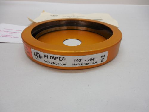 PI TAPE 192&#034; TO 204&#034; P3 PRC DIA. NEW PLUMBING PARTS SUPPLIES